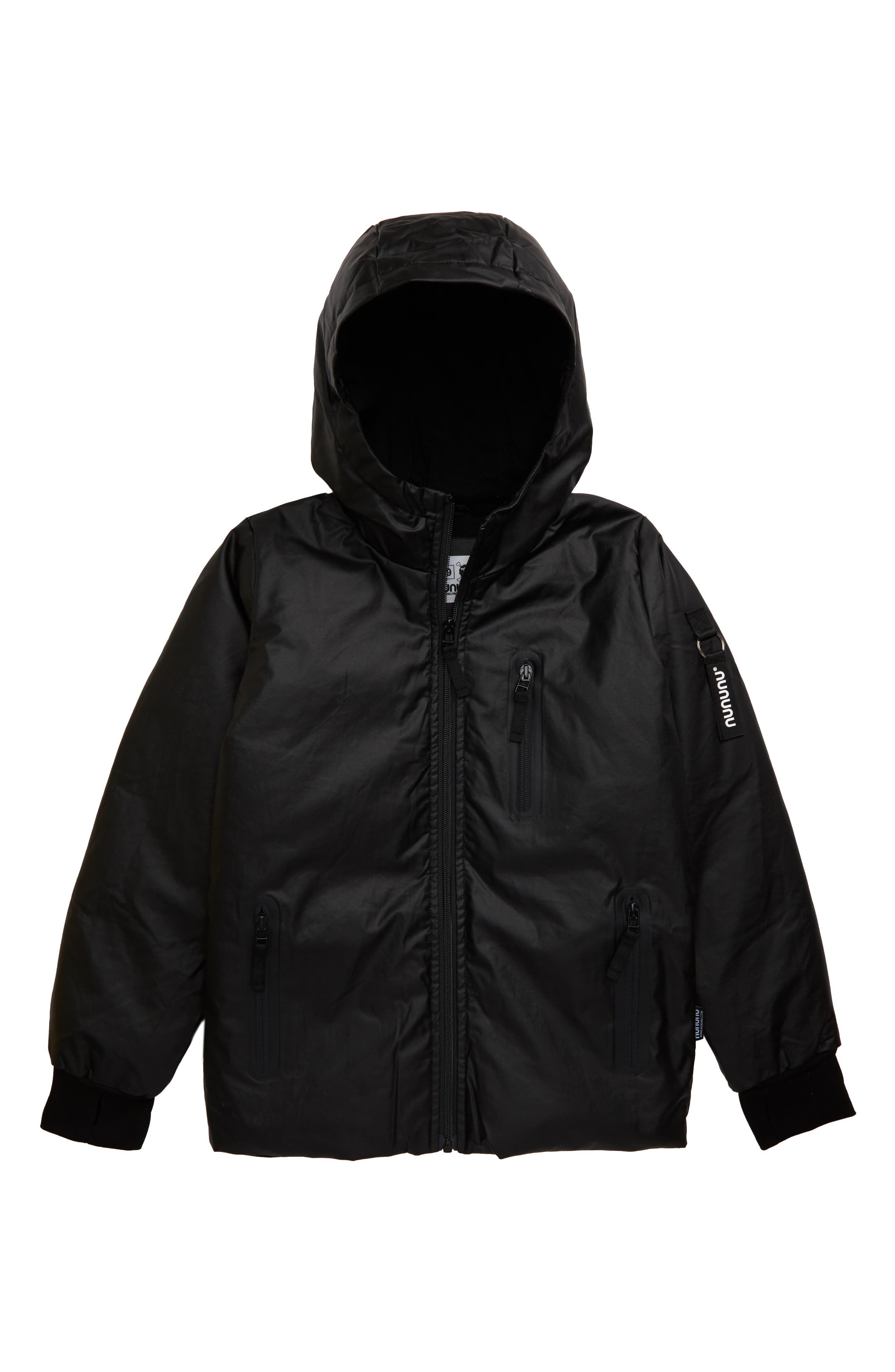 Nununu Down Bomber Coat for Kids Black NU2006B
